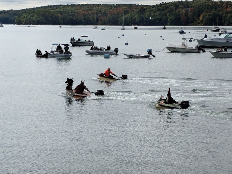 The Famous Pumpkin Boat Regatta