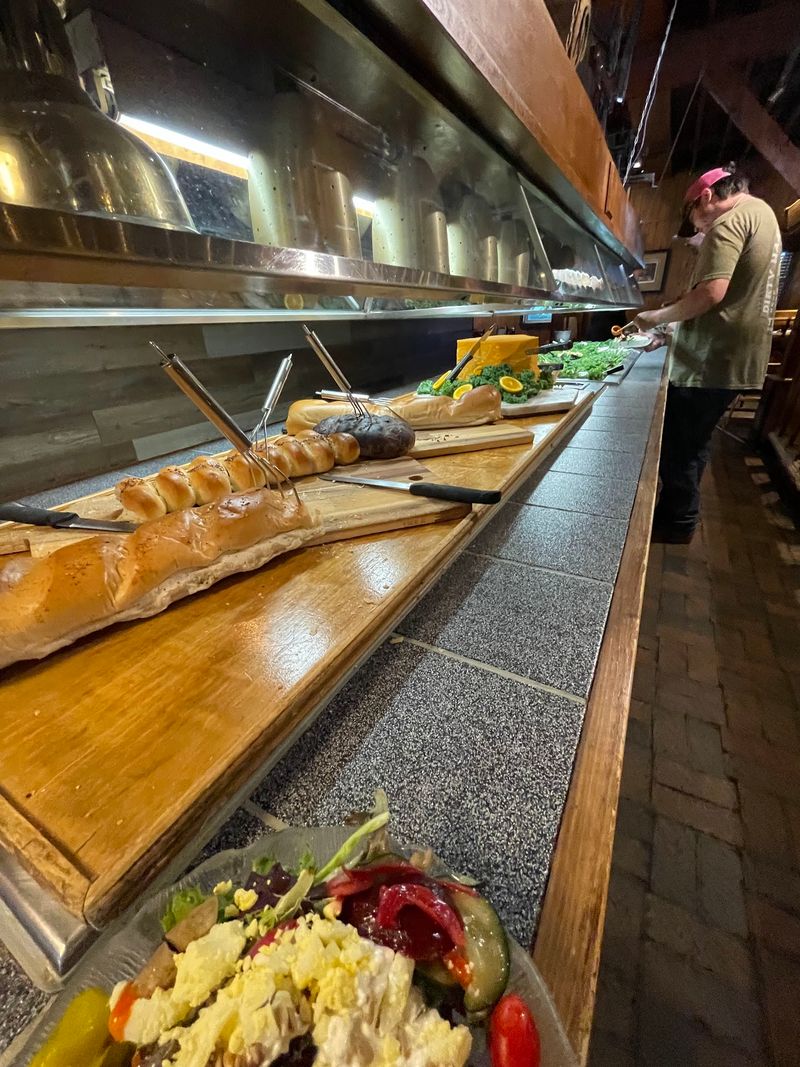 The Famous Salad Bar and Fresh Bread