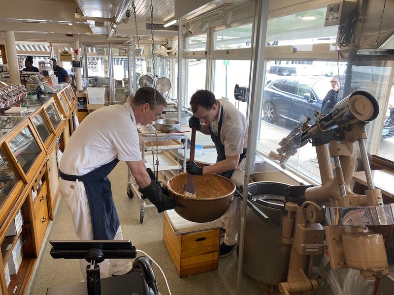 The Famous Salt Water Taffy Production