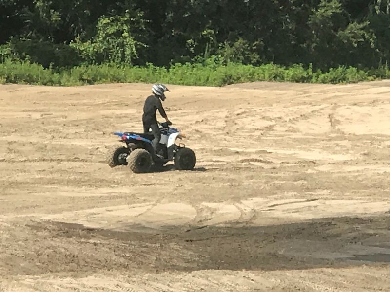 The Famous Sand Pit Steals The Show