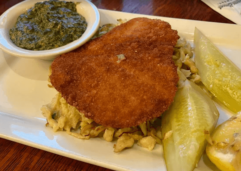The Famous Wiener Schnitzel Plate