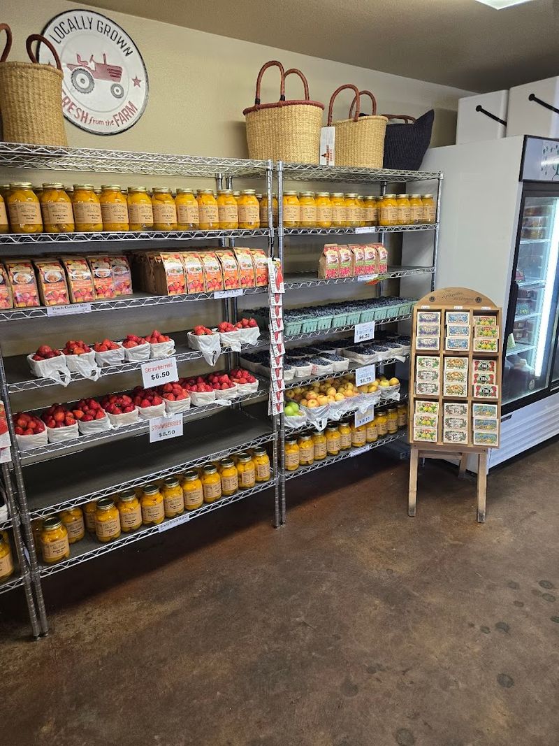 The Farm Market Store Packed With Peach Everything The Farm Market Store Packed With Peach Everything