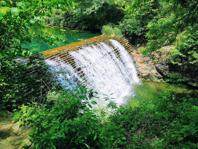 Water Flowing Like Perfect Steps