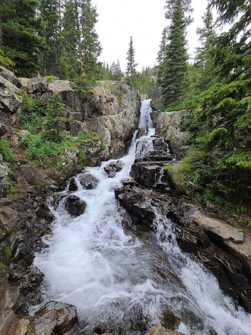 Continental Falls: The Trail's First Big Payoff