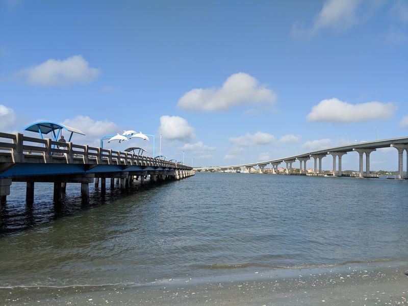 The Fishing Pier That Anchors The Scene