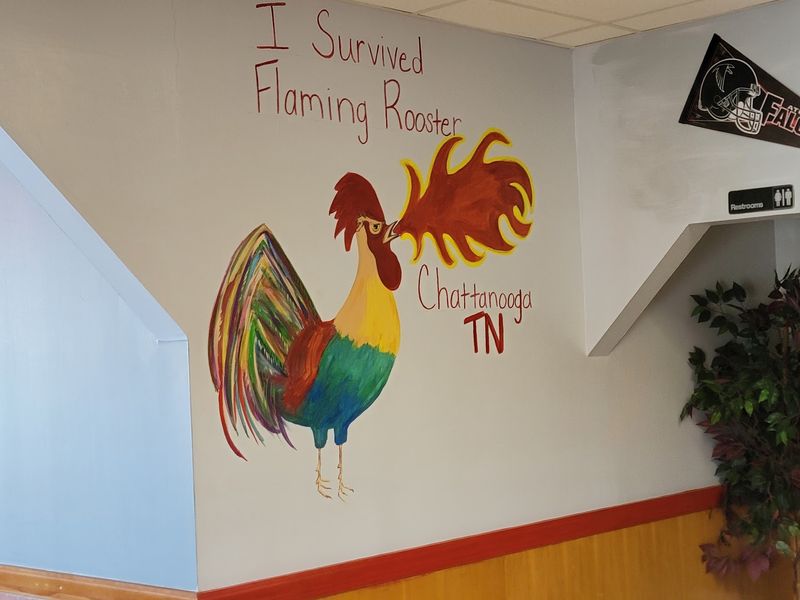 The Flaming Rooster