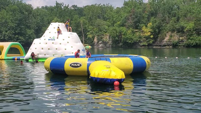 The Floating Obstacle Course That Will Test Your Balance