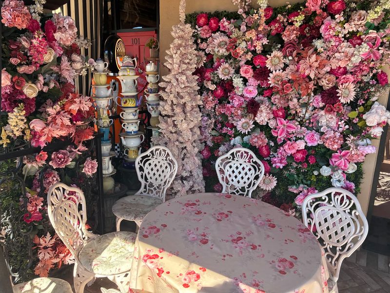 The Flower-Walled Patio