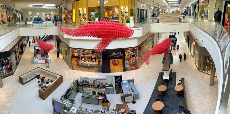 Interactive Visual Arts And Unique Mall Features