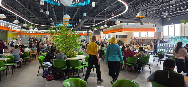 The Food Hall Upstairs Is The Real Draw