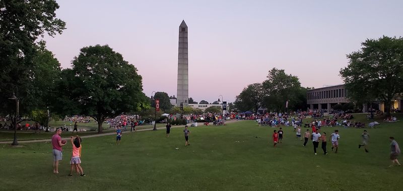 The Fountains And Green Spaces