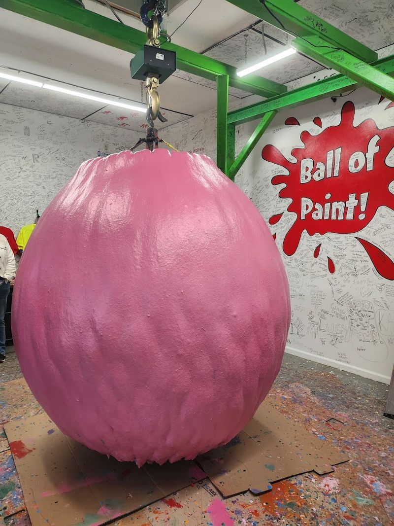 Why This Ball Of Paint Is The Ultimate Roadside Attraction