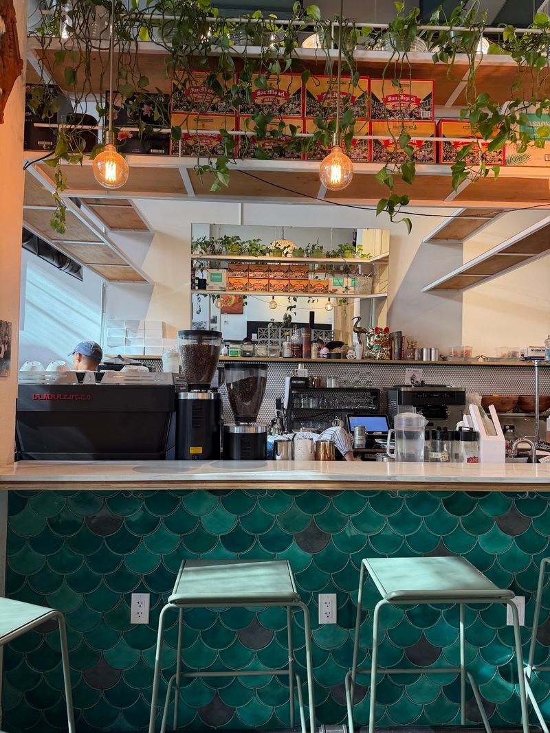 The Free Sauce Bar Next to the Counter