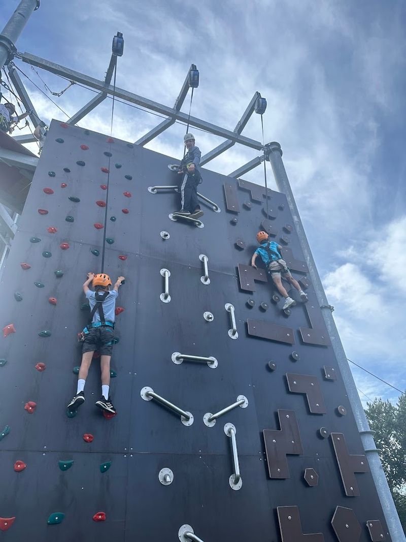 The Fun Tower Climbing Wall