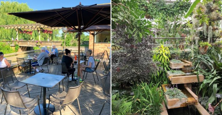 The Garden Café In Illinois That Feels Like A Peaceful Escape Surrounded By Nature