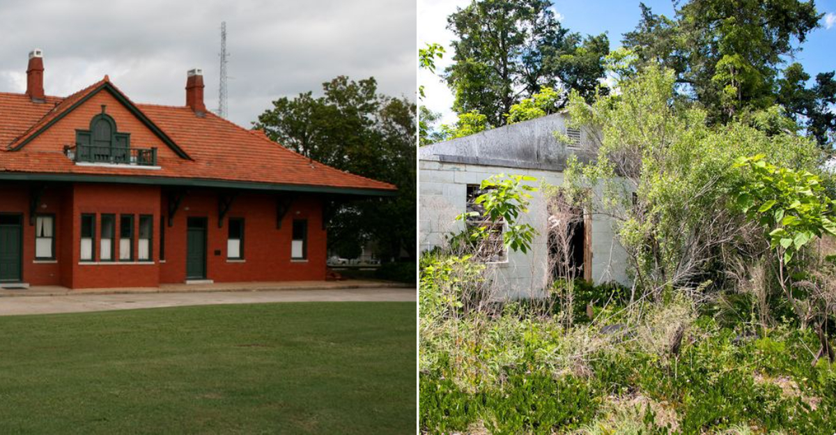 The Stunning Abandoned Train Depot in Georgia That’s Straight Out of a Movie