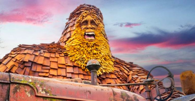 The Giant Bigfoot Statue That Keeps Drawing Curious Drivers From All Over Ohio