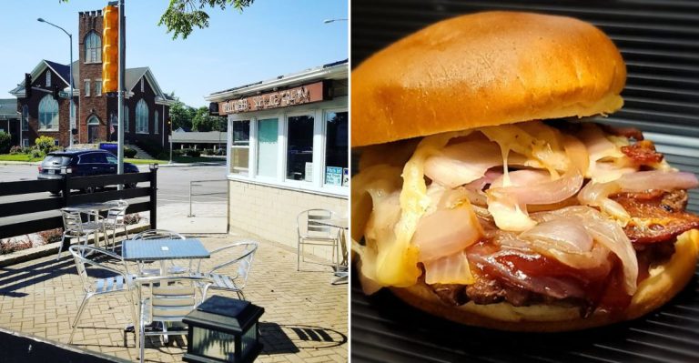 The Giant Burgers At This Low-Key Illinois Restaurant Have Earned Midwest-Wide Fame