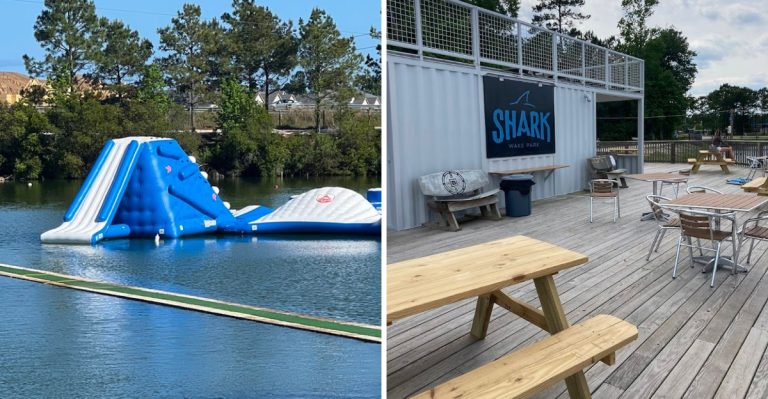 The Giant Floating Water Park In South Carolina That Will Make You Feel Like A Kid Again