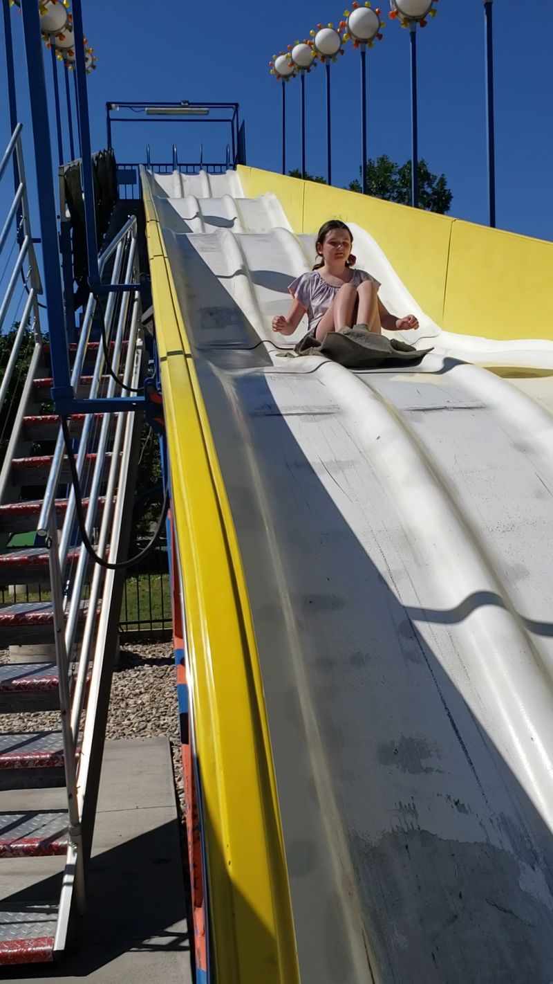 The Giant Slide Brings Playground Logic To A Bigger Hill