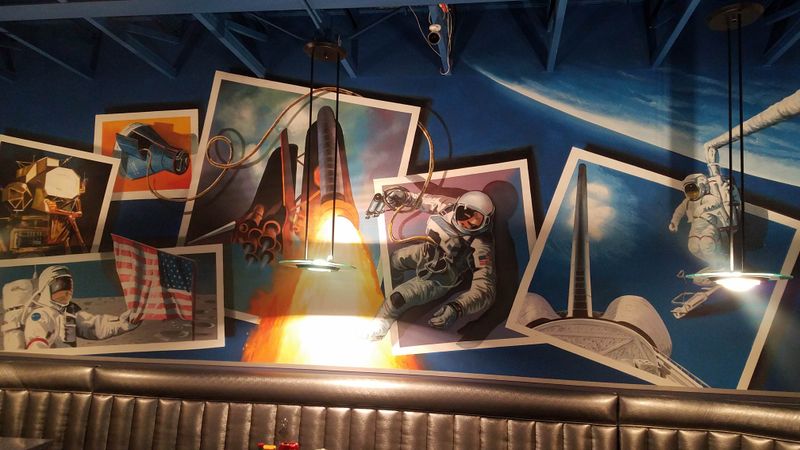 The Motel Next Door And Its Cosmic Atrium