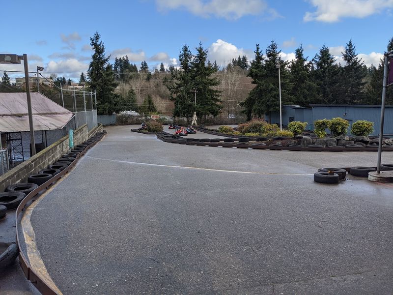 The Go-Kart Track Gets Everyone Talking First The Go-Kart Track Gets Everyone Talking First