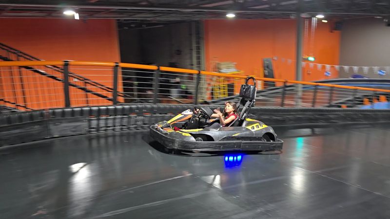 The Go-Karts Bring Out Everyone’s Competitive Side The Go-Karts Bring Out Everyone’s Competitive Side