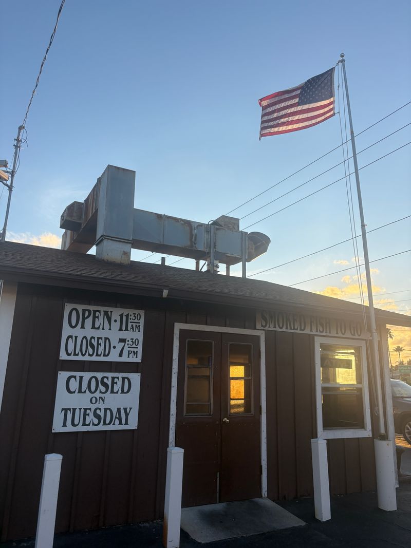 Smoked Fish Sandwich - Ted Peters Famous Smoked Fish - South Pasadena