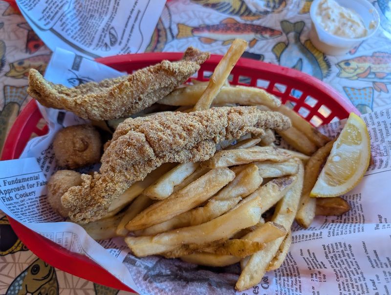 Crispy Cornmeal Coating With Perfectly Flaky Tender Fish