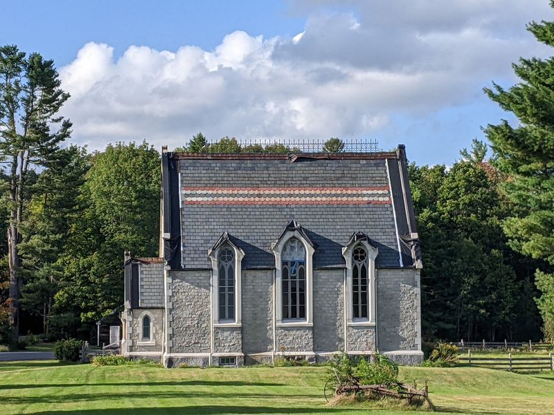 The Gothic Granite Library Gets Delightfully Spooky