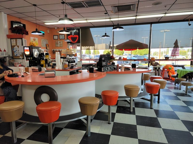 The Retro Diner Atmosphere Inside
