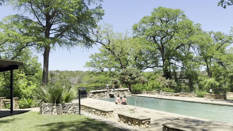 Swimming In The Upper And Lower Pools
