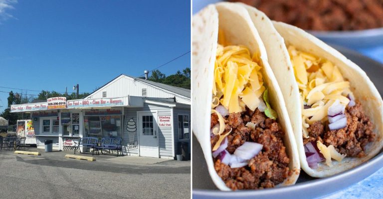 The Ground Beef Taco At This New Jersey Drive-In Is So Perfect, You’ll Be Hooked After The First Bite