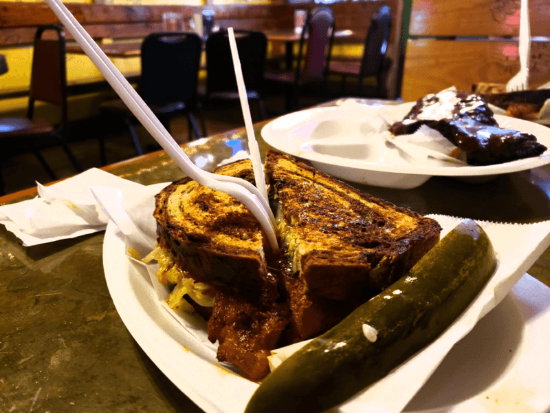 The Grouper Reuben And Fish Dip