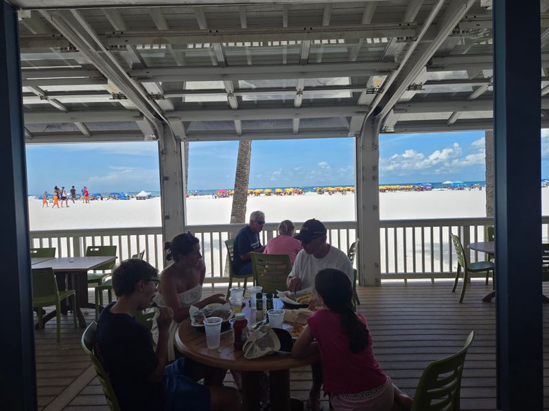 Beachfront Dining With Your Toes In The Sand
