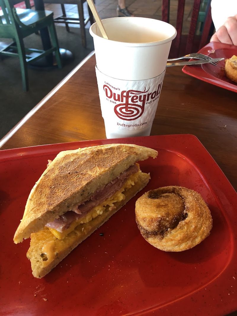 A Cold Colorado Morning and a Hot Roll: The Perfect Pairing