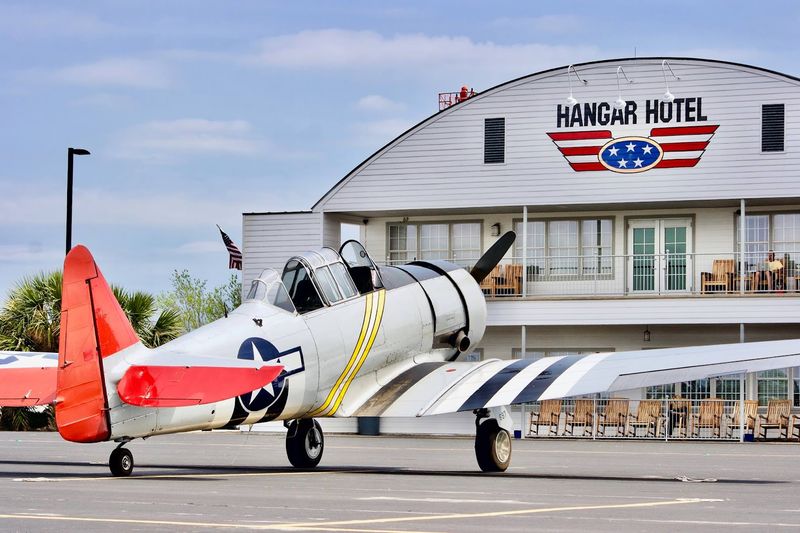 The Hangar Hotel Next Door And The Full Aviation Complex Experience