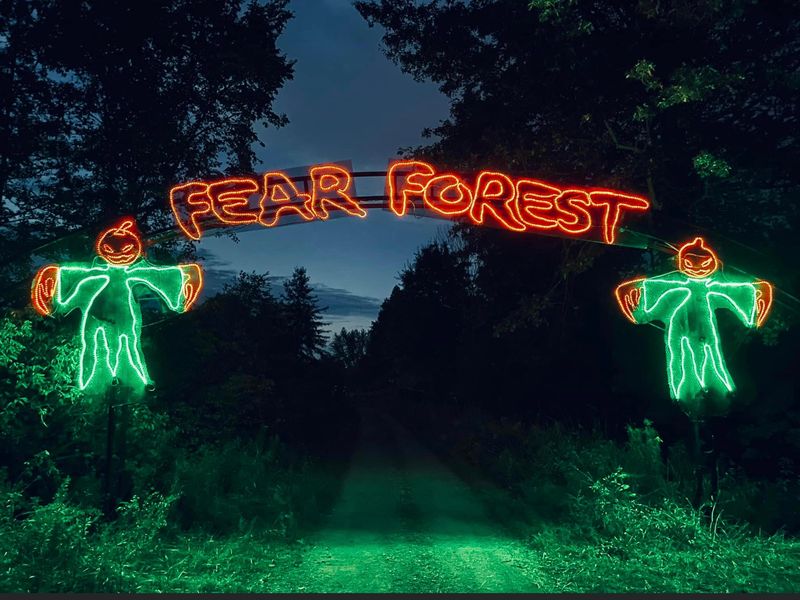 Finding Fear Forest in Warren, Ohio