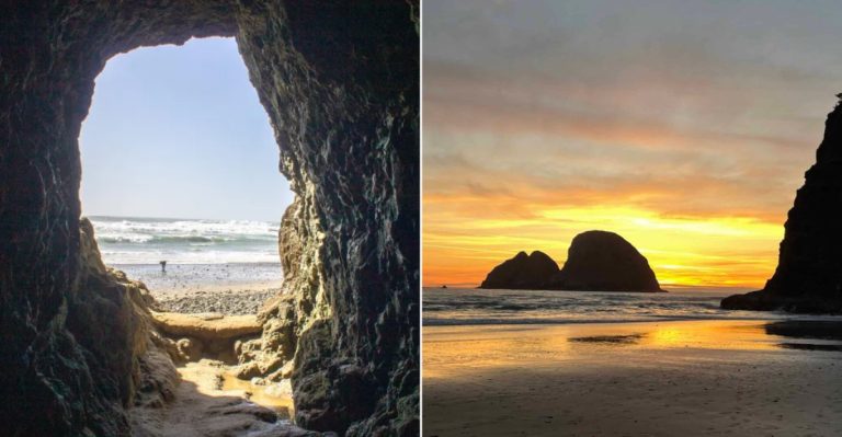 The Hidden Oregon Coastal Town That Locals Swear Is The State’s Best-Kept Beach Secret
