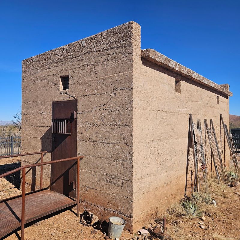 The Old Parker Jail's Frontier Justice Remnant