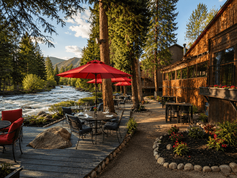The Historic Rapids Lodge Restaurant, Grand Lake