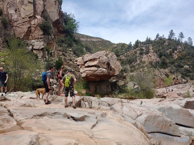 Boulder Hopping Along Ellison Creek