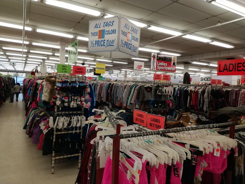 What The Clothing Section Looks Like