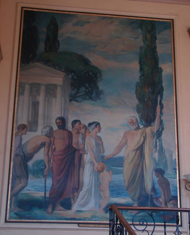 Murals in the Stairwell Worth Slowing Down For