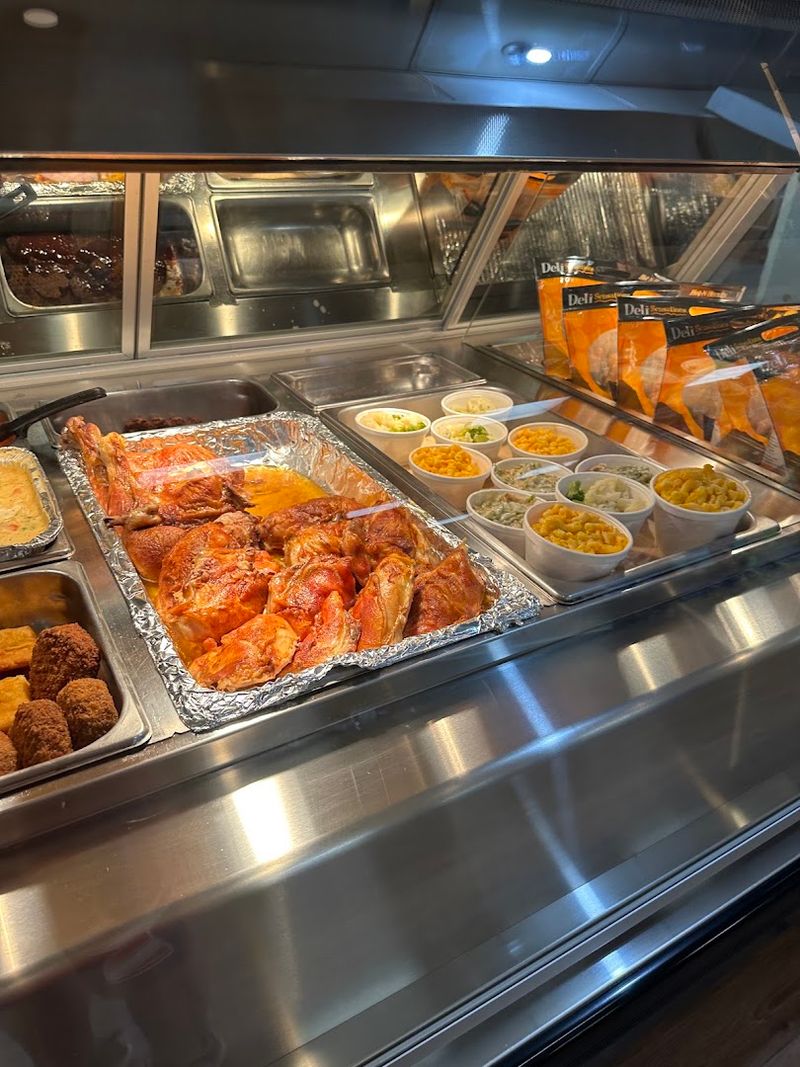 The Hot Bar Is Stocked With Real, Made-In-House Food The Hot Bar Is Stocked With Real, Made-In-House Food