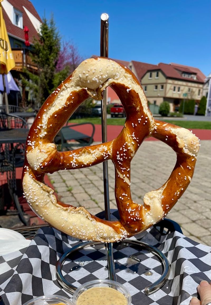 The Pretzel Appetizer Sets the Tone for the Whole Meal