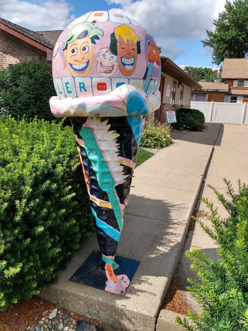 The Ice Cream Cone Sculptures