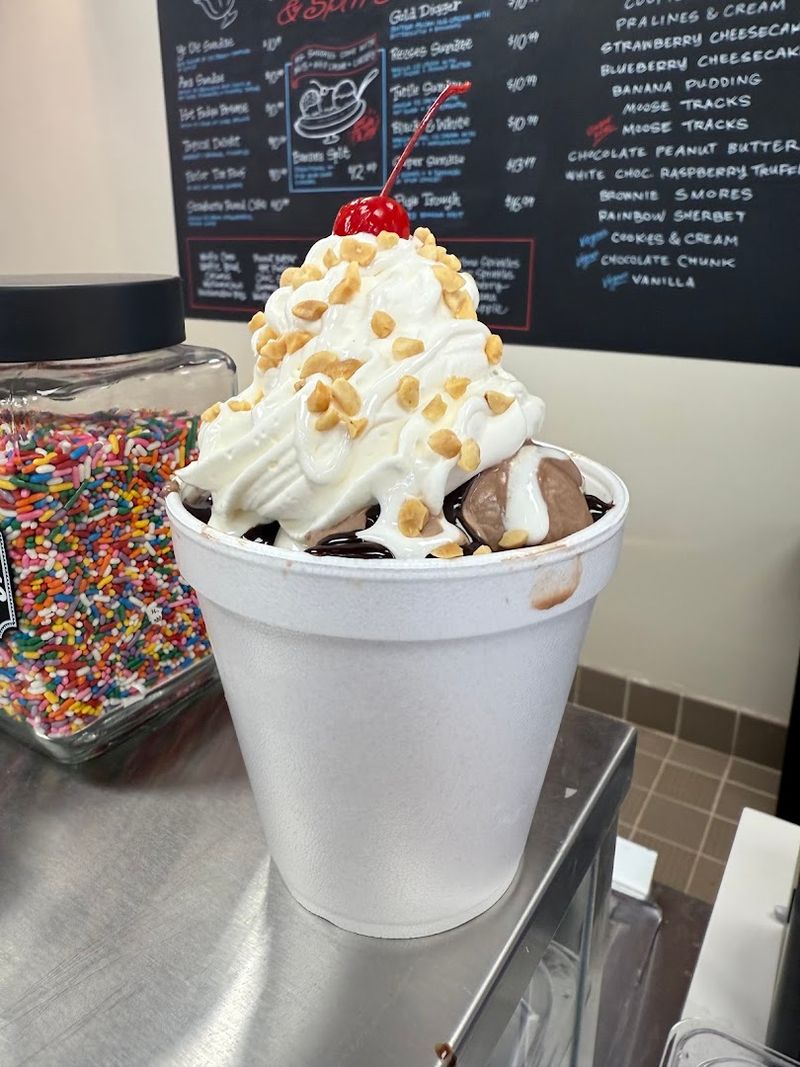 The Ice Cream Selection Is The Star Of The Show
