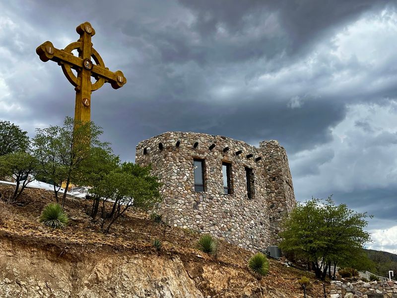 The Iconic 75-Foot Celtic Cross Up Close The Iconic 75-Foot Celtic Cross Up Close