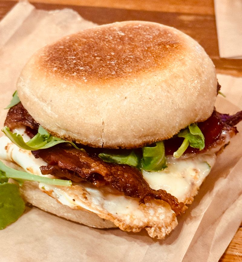 Breakfast Sandwich on House English Muffin